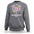 When You Are Dead Inside But It's Valentine's Day Sweatshirt Skeleton Rib Heart