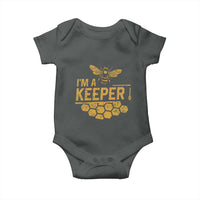 I Am A Keeper Baby Onesie Honey Bee Apiarist Funny Beekeeping