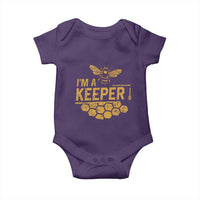 I Am A Keeper Baby Onesie Honey Bee Apiarist Funny Beekeeping