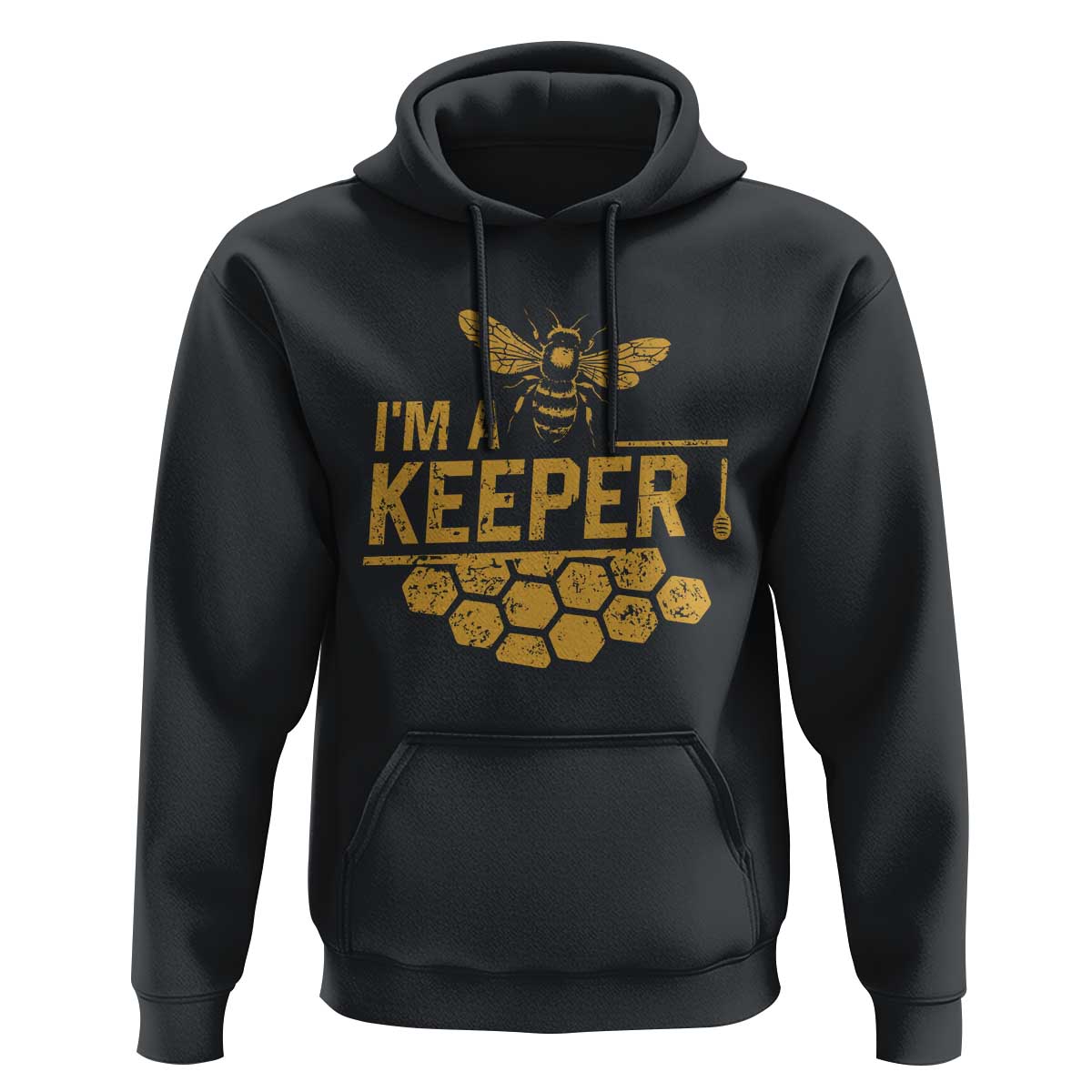I Am A Keeper Hoodie Honey Bee Apiarist Funny Beekeeping