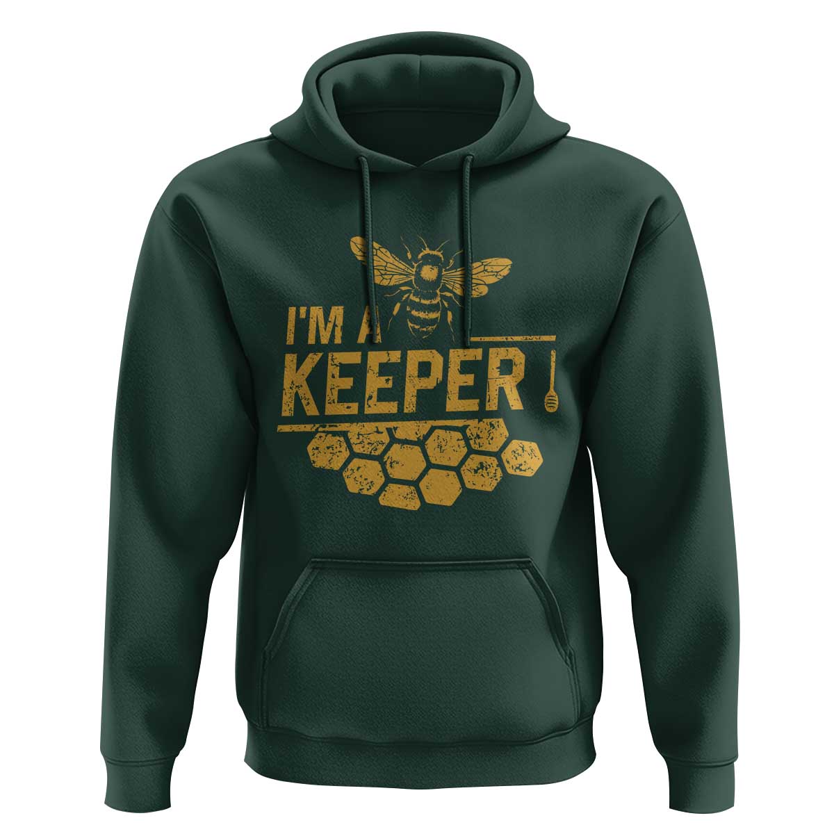 I Am A Keeper Hoodie Honey Bee Apiarist Funny Beekeeping