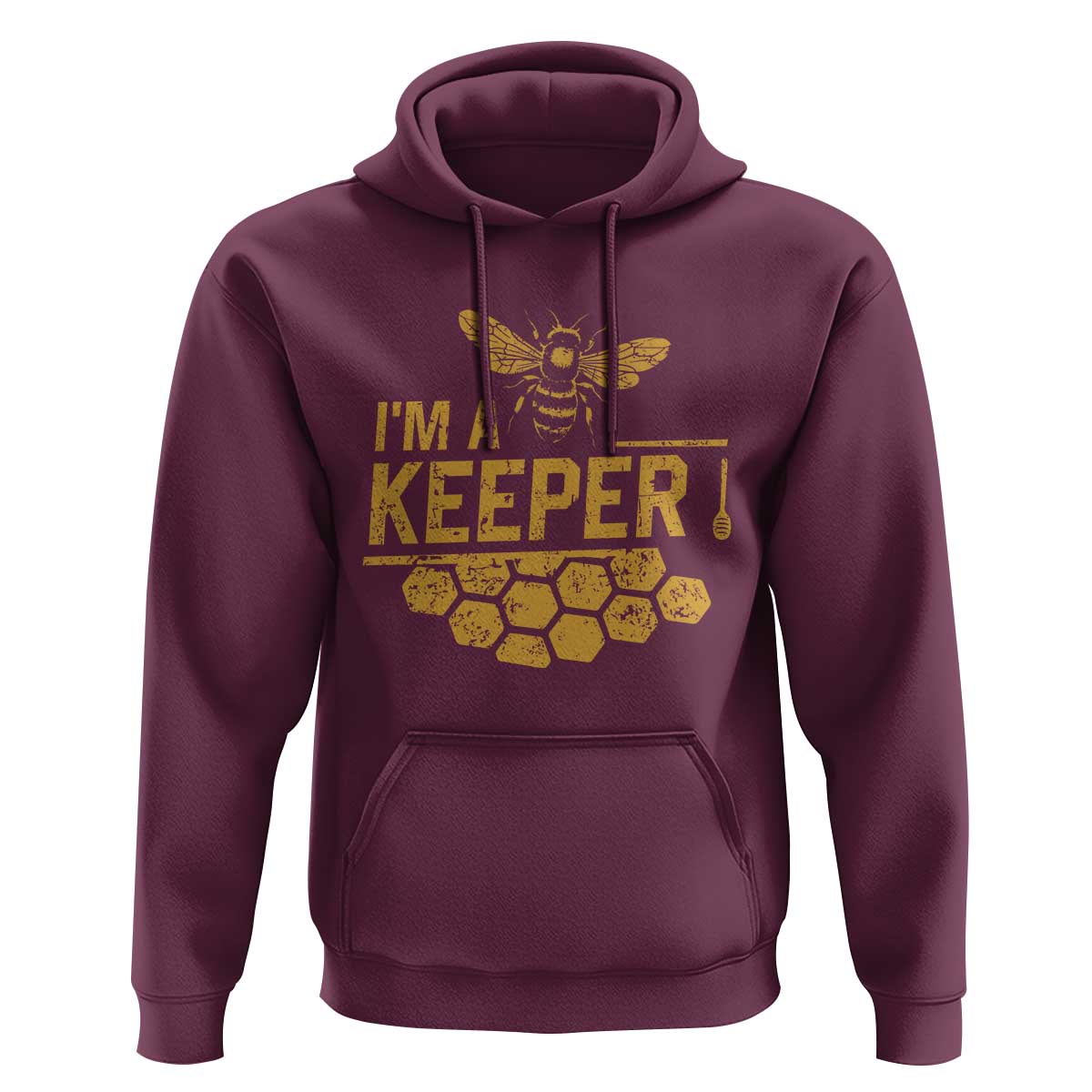 I Am A Keeper Hoodie Honey Bee Apiarist Funny Beekeeping