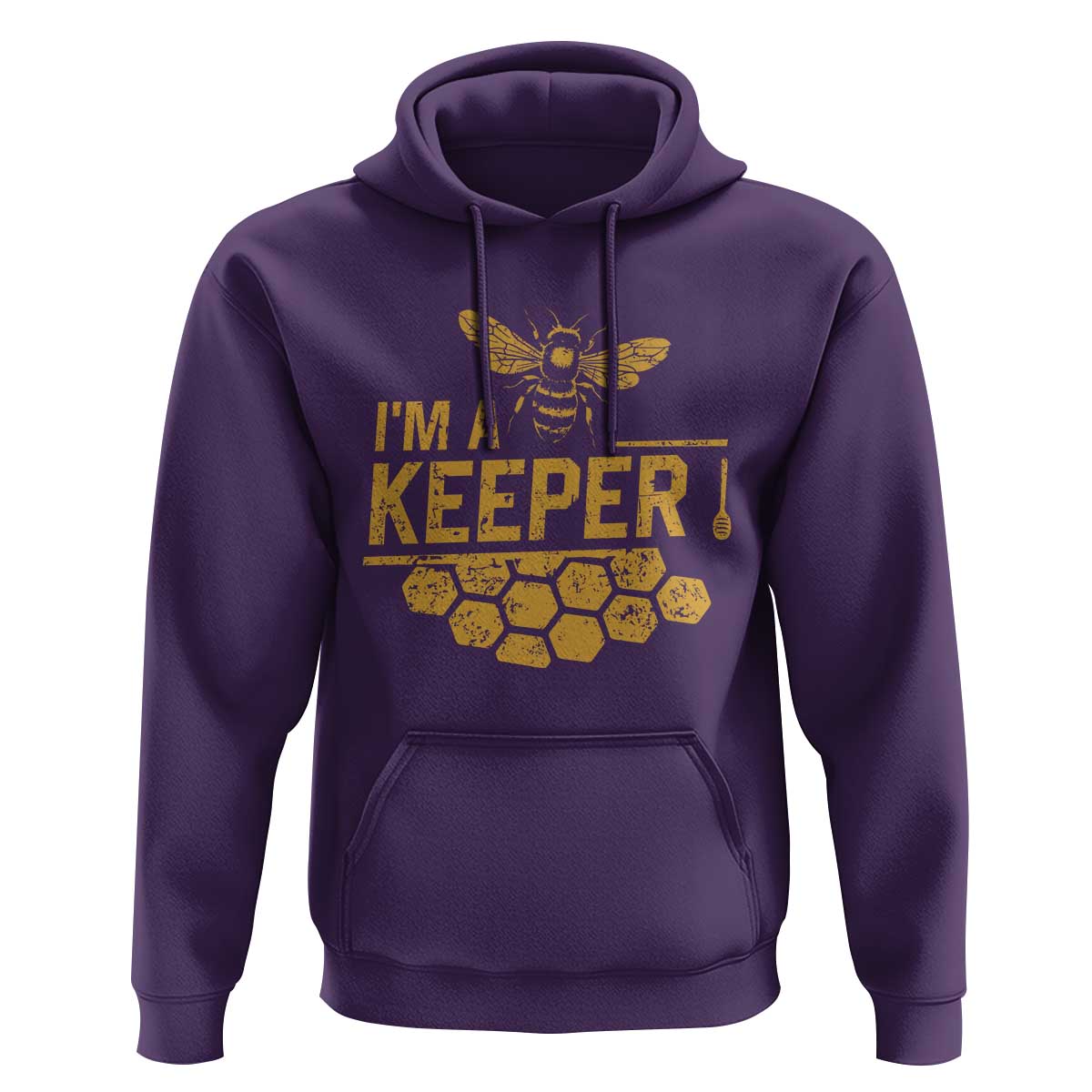I Am A Keeper Hoodie Honey Bee Apiarist Funny Beekeeping