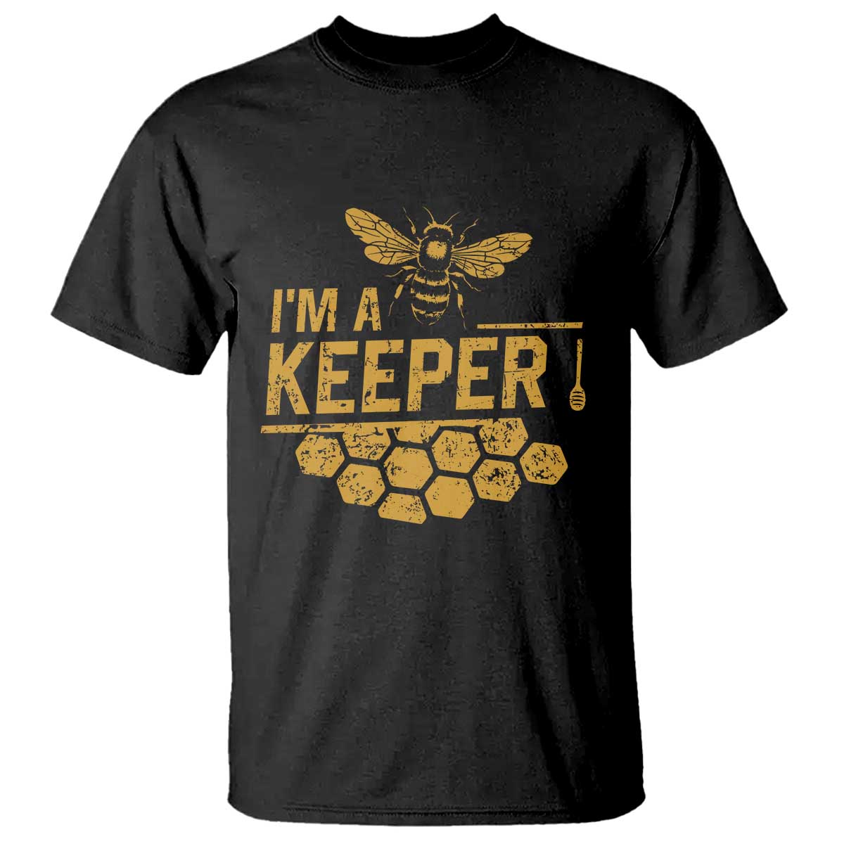 I Am A Keeper T Shirt Honey Bee Apiarist Funny Beekeeping