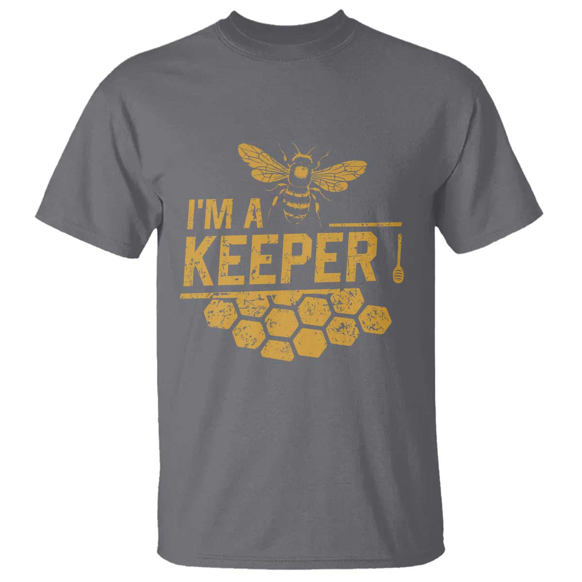 I Am A Keeper T Shirt Honey Bee Apiarist Funny Beekeeping