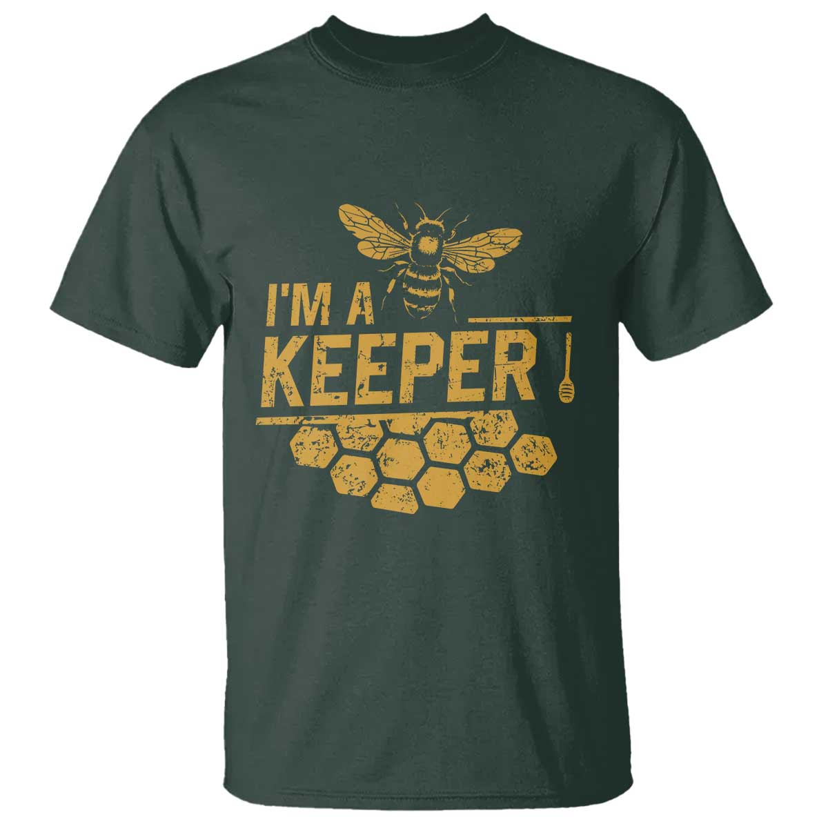 I Am A Keeper T Shirt Honey Bee Apiarist Funny Beekeeping