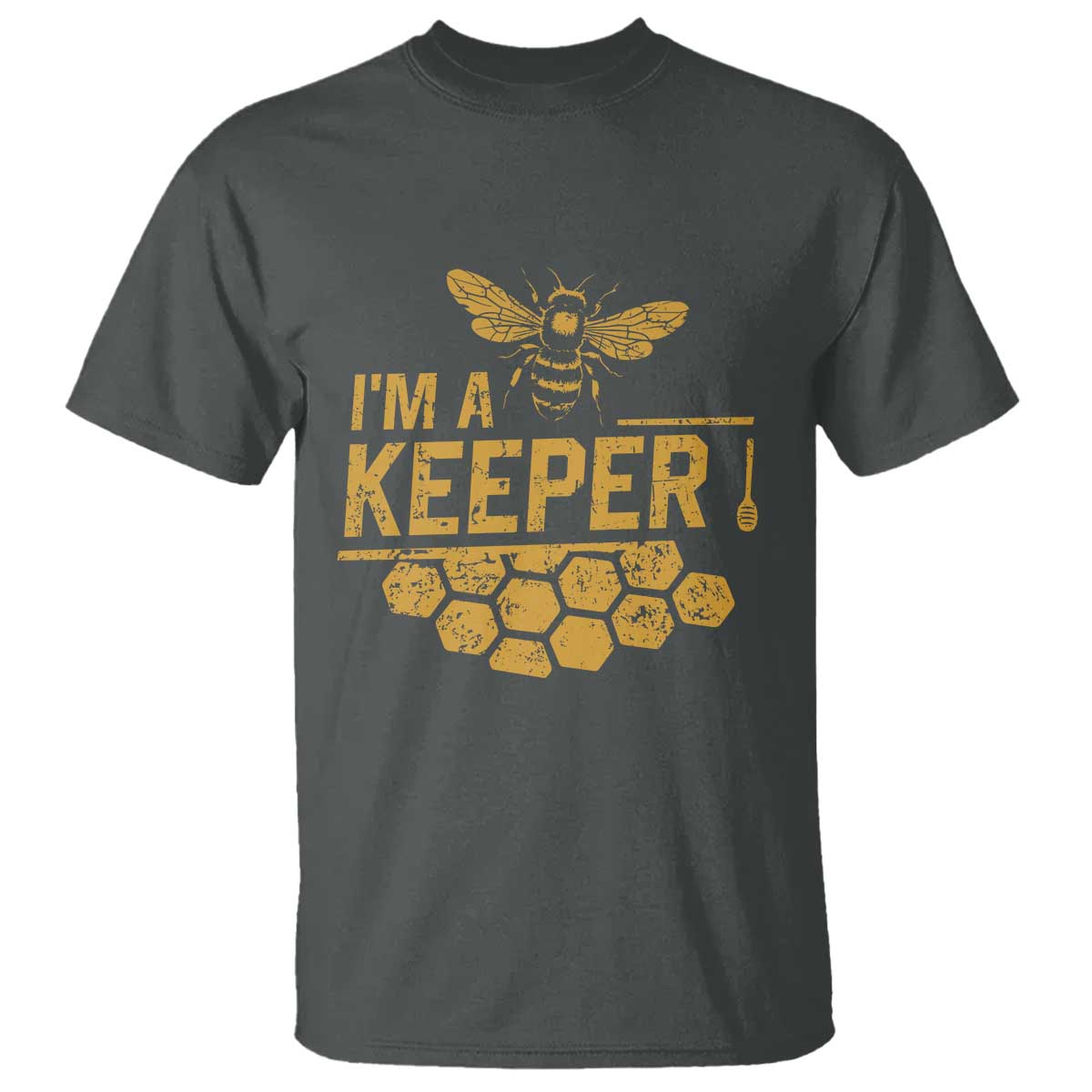 I Am A Keeper T Shirt Honey Bee Apiarist Funny Beekeeping