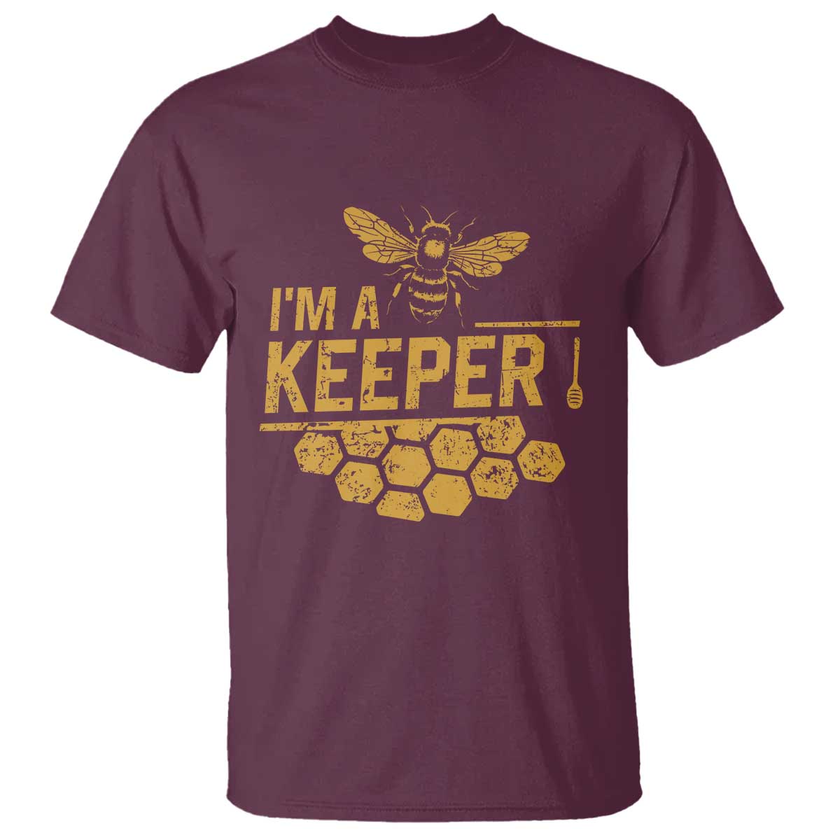 I Am A Keeper T Shirt Honey Bee Apiarist Funny Beekeeping