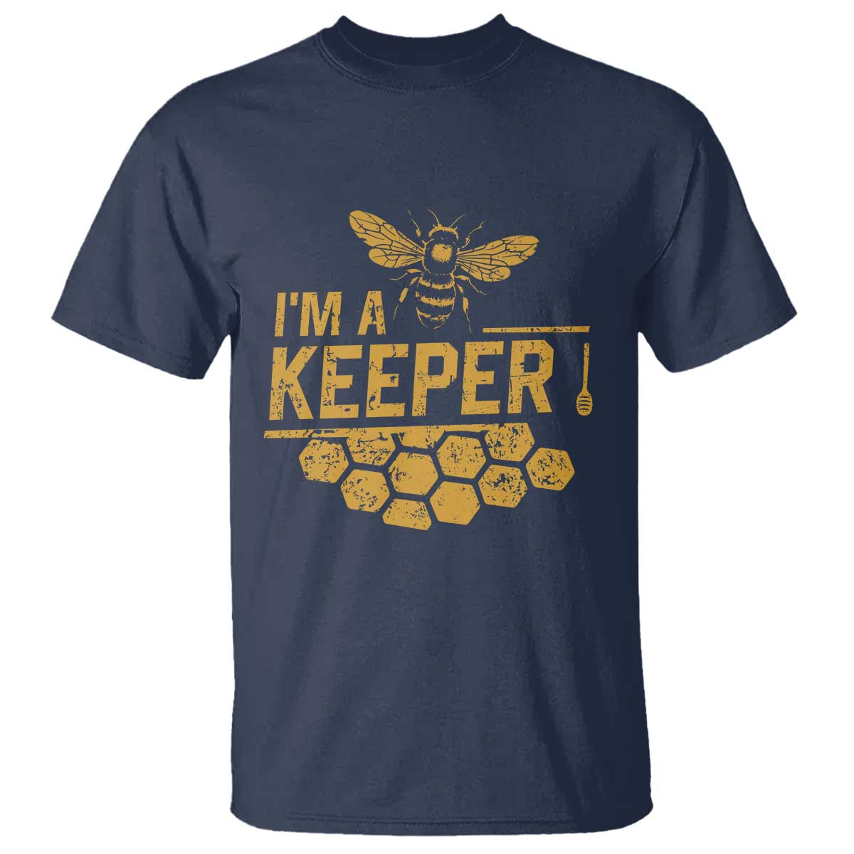 I Am A Keeper T Shirt Honey Bee Apiarist Funny Beekeeping