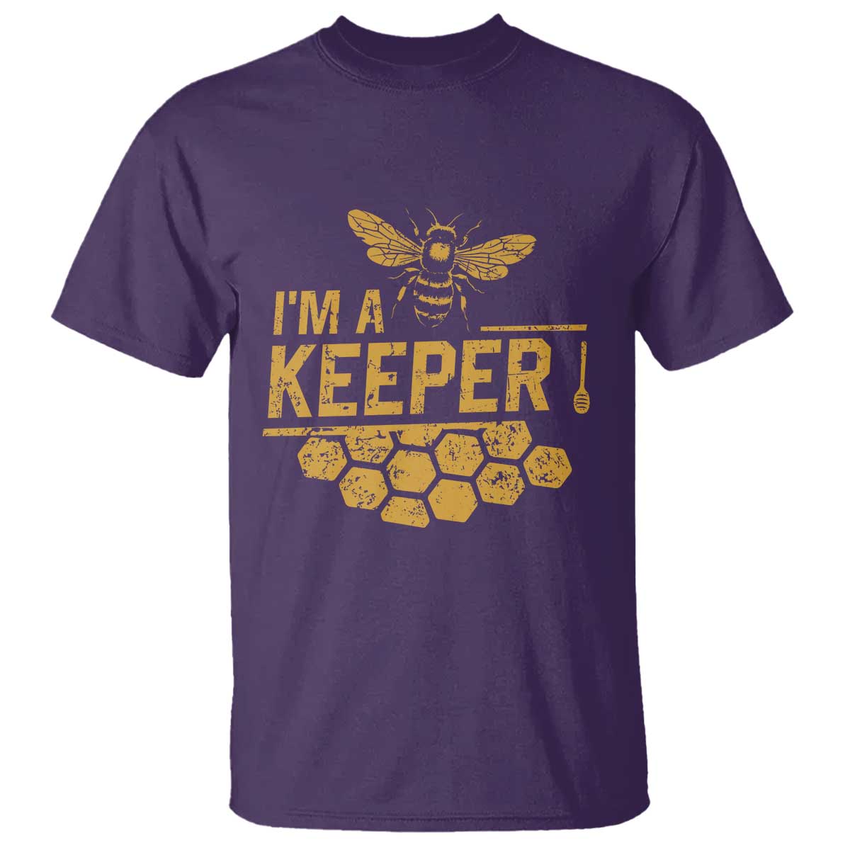 I Am A Keeper T Shirt Honey Bee Apiarist Funny Beekeeping