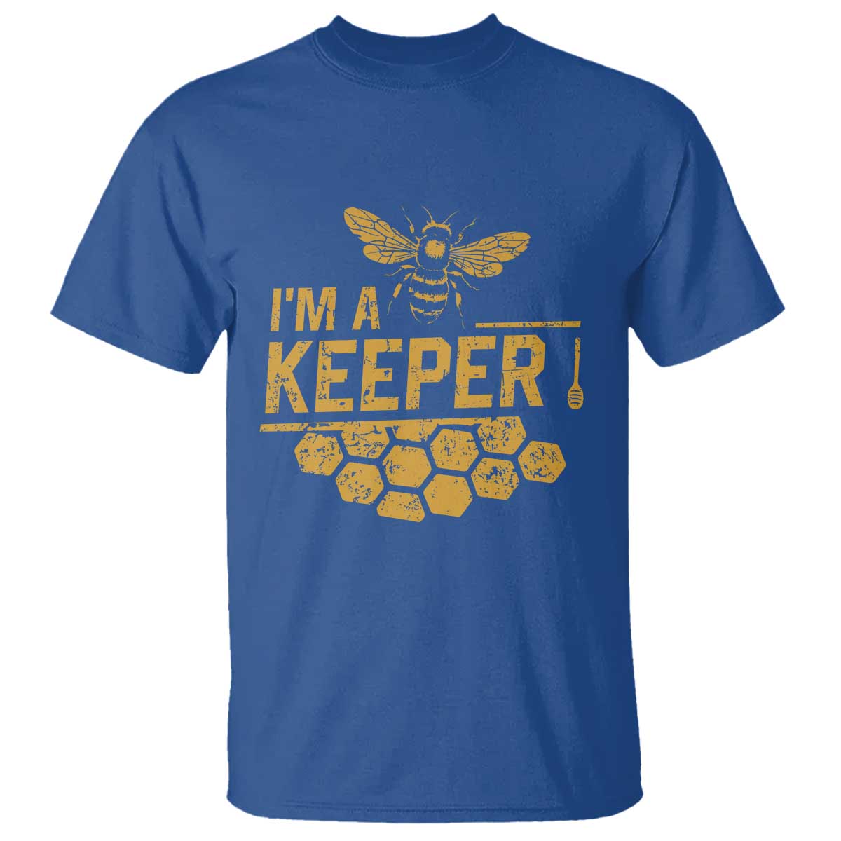 I Am A Keeper T Shirt Honey Bee Apiarist Funny Beekeeping