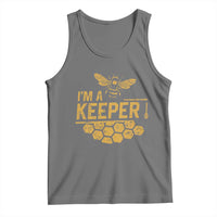 I Am A Keeper Tank Top Honey Bee Apiarist Funny Beekeeping