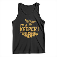 I Am A Keeper Tank Top Honey Bee Apiarist Funny Beekeeping