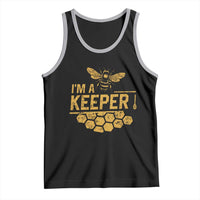 I Am A Keeper Tank Top Honey Bee Apiarist Funny Beekeeping