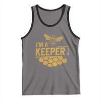 I Am A Keeper Tank Top Honey Bee Apiarist Funny Beekeeping