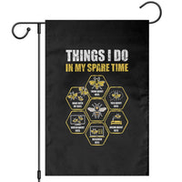 Funny Beekeeper Garden Flag Things I Do in My Spare Time Beekeeping