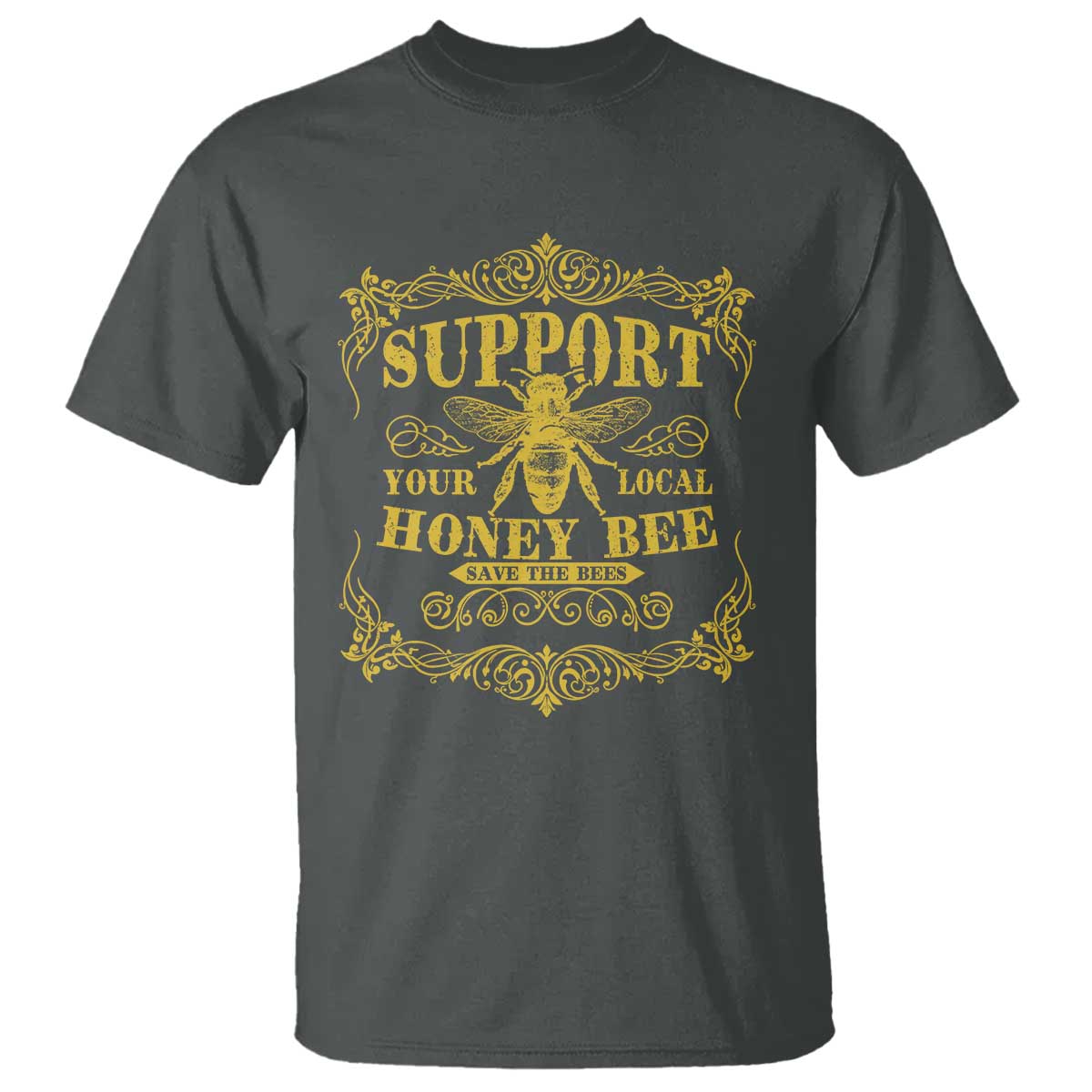 Funny Beekeeping T Shirt Support Your Local Honey Bee Beekeeper