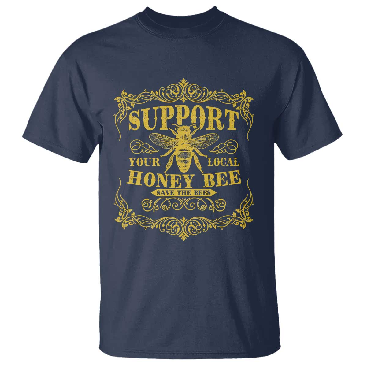 Funny Beekeeping T Shirt Support Your Local Honey Bee Beekeeper