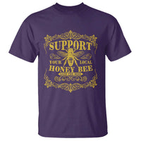 Funny Beekeeping T Shirt Support Your Local Honey Bee Beekeeper