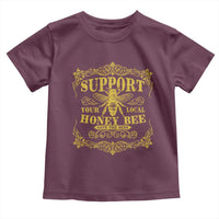 Funny Beekeeping Toddler T Shirt Support Your Local Honey Bee Beekeeper