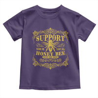 Funny Beekeeping Toddler T Shirt Support Your Local Honey Bee Beekeeper