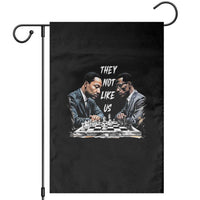Martin Luther King Malcolm X Garden Flag They Not Like Us Black Leaders - Wonder Print Shop