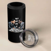 Martin Luther King Malcolm X 4 in 1 Can Cooler Tumbler They Not Like Us Black Leaders - Wonder Print Shop