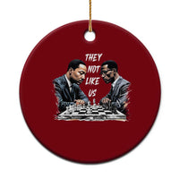 Martin Luther King Malcolm X Ceramic Ornament They Not Like Us Black Leaders - Wonder Print Shop