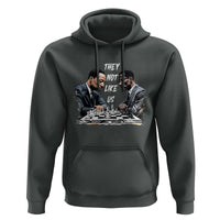 Martin Luther King Malcolm X Hoodie They Not Like Us Black Leaders - Wonder Print Shop