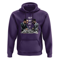 Martin Luther King Malcolm X Hoodie They Not Like Us Black Leaders - Wonder Print Shop