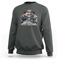 Martin Luther King Malcolm X Sweatshirt They Not Like Us Black Leaders - Wonder Print Shop