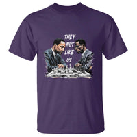 Martin Luther King Malcolm X T Shirt They Not Like Us Black Leaders - Wonder Print Shop