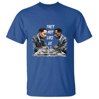 Martin Luther King Malcolm X T Shirt They Not Like Us Black Leaders - Wonder Print Shop