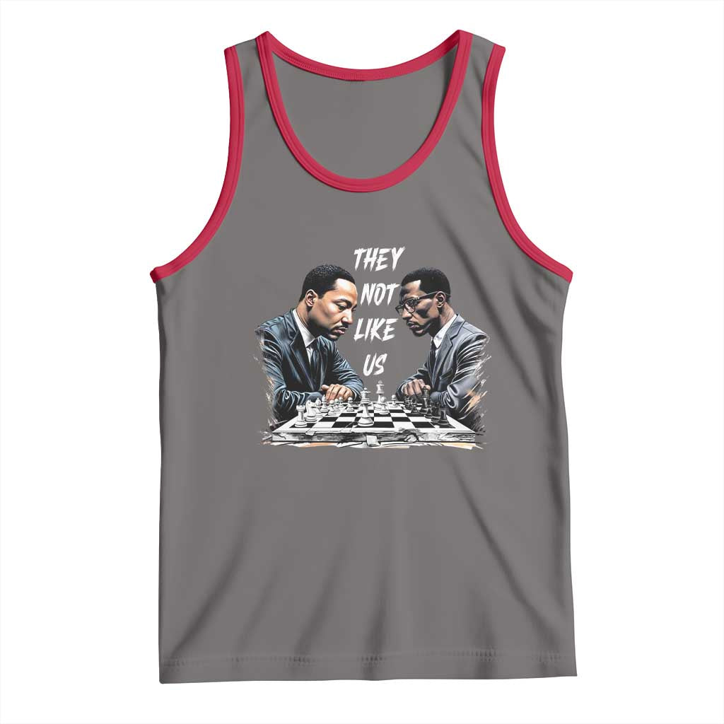 Martin Luther King Malcolm X Tank Top They Not Like Us Black Leaders - Wonder Print Shop