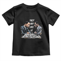 Martin Luther King Malcolm X Toddler T Shirt They Not Like Us Black Leaders - Wonder Print Shop