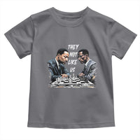Martin Luther King Malcolm X Toddler T Shirt They Not Like Us Black Leaders - Wonder Print Shop