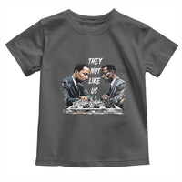 Martin Luther King Malcolm X Toddler T Shirt They Not Like Us Black Leaders - Wonder Print Shop