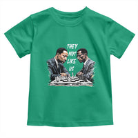 Martin Luther King Malcolm X Toddler T Shirt They Not Like Us Black Leaders - Wonder Print Shop