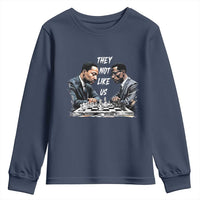 Martin Luther King Malcolm X Youth Sweatshirt They Not Like Us Black Leaders - Wonder Print Shop