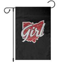 Buckeye Girl Ohio Home State Garden Flag - Wonder Print Shop