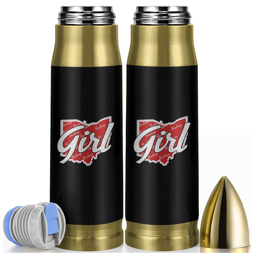 Buckeye Girl Ohio Home State Bullet Tumbler - Wonder Print Shop