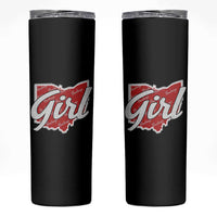 Buckeye Girl Ohio Home State Skinny Tumbler - Wonder Print Shop