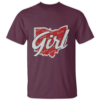 Buckeye Girl Ohio Home State T Shirt - Wonder Print Shop