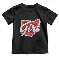 Buckeye Girl Ohio Home State Toddler T Shirt - Wonder Print Shop