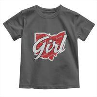 Buckeye Girl Ohio Home State Toddler T Shirt - Wonder Print Shop