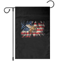 Patriotic Beekeeper Garden Flag Bee American Flag Beekeeping