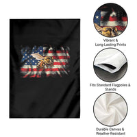 Patriotic Beekeeper Garden Flag Bee American Flag Beekeeping