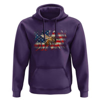 Patriotic Beekeeper Hoodie Bee American Flag Beekeeping