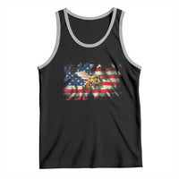 Patriotic Beekeeper Tank Top Bee American Flag Beekeeping