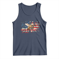 Patriotic Beekeeper Tank Top Bee American Flag Beekeeping